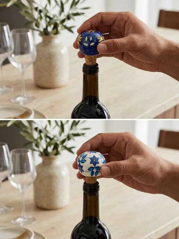 Blue_Pottery_Ceramic_Bottle_Stopper