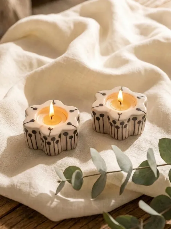 Blue_Pottery_Ceramic_Tealight_Candle_Holder