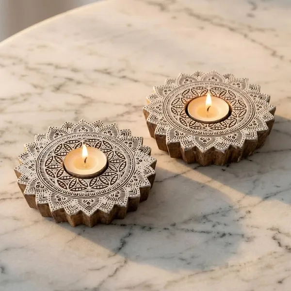 Wooden_Lotus_Tealight_Candle_Holder