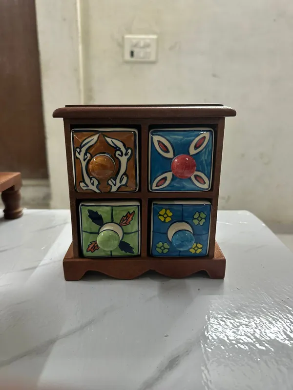 Multicolor_Premium_Aahar_Ceramic_Spice_Chest_4_Drawers