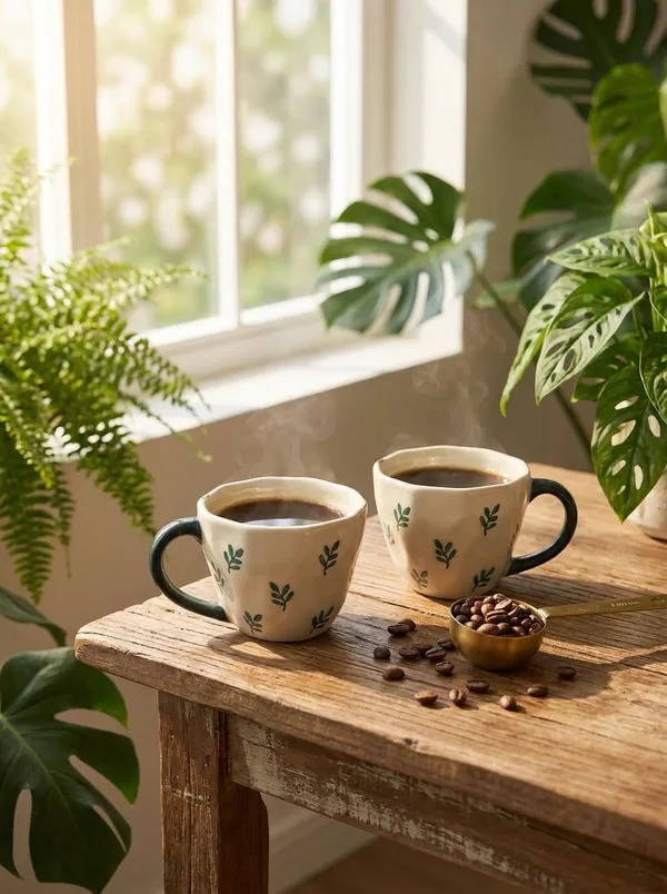 Multicolor_Premium_Botanique_Handcrafted_Blue_Pottery_Mug_Set_Of_2