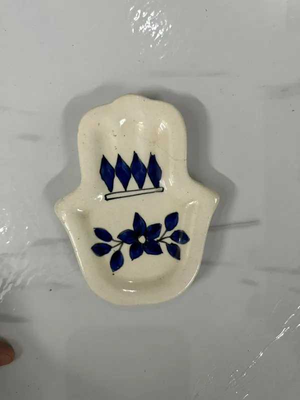 Multicolor_Premium_Hamsa_Blue_Pottery_Multi_Purpose_Plate