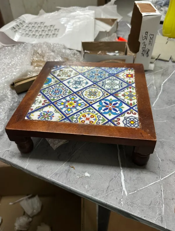 Multicolor_Premium_Vara_Blue_Pottery_Stool_(Large)