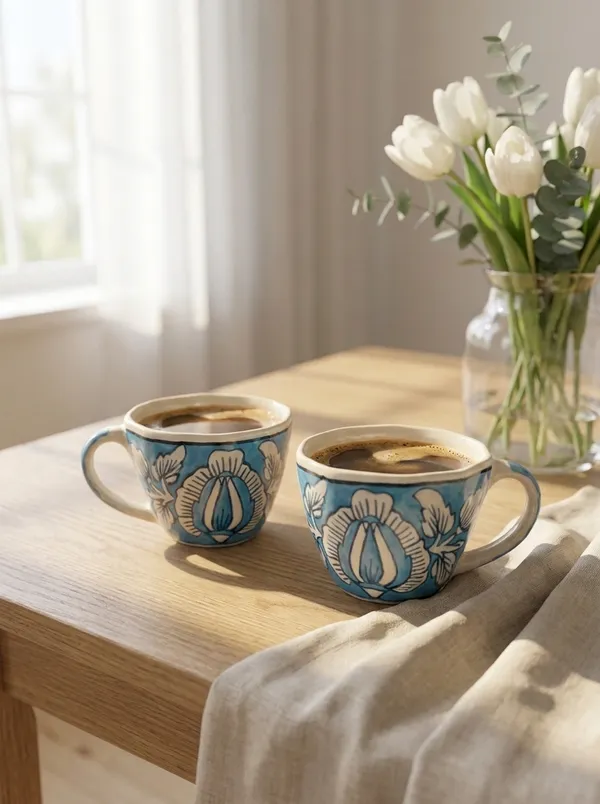 Multicolor_Premium_Neel_Vatika_Handcrafted_Blue_Pottery_Mug_Set_Of_2