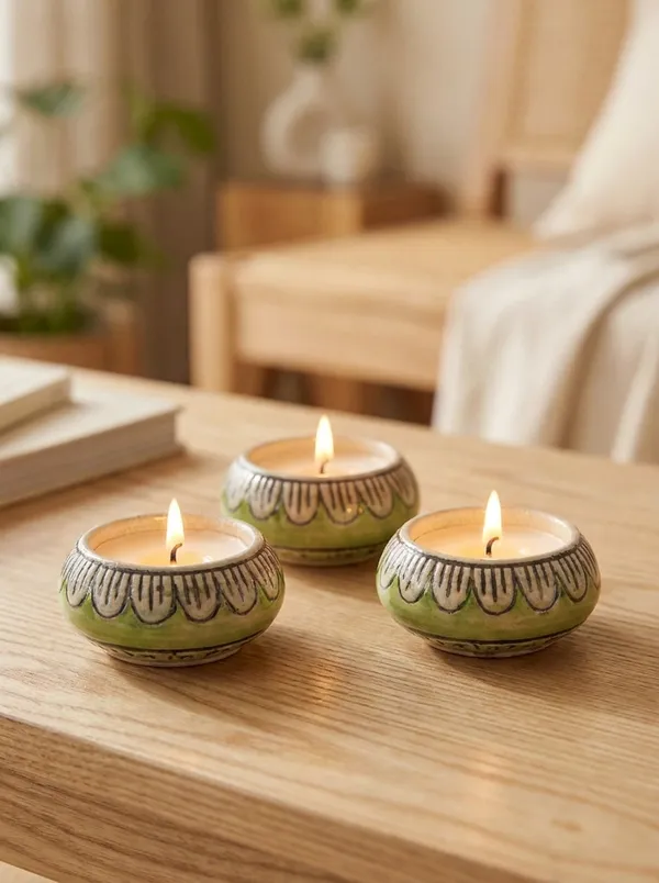 Multicolor_Premium_Ojas_Blue_Pottery_Tealight_Holder_Set_Of_3