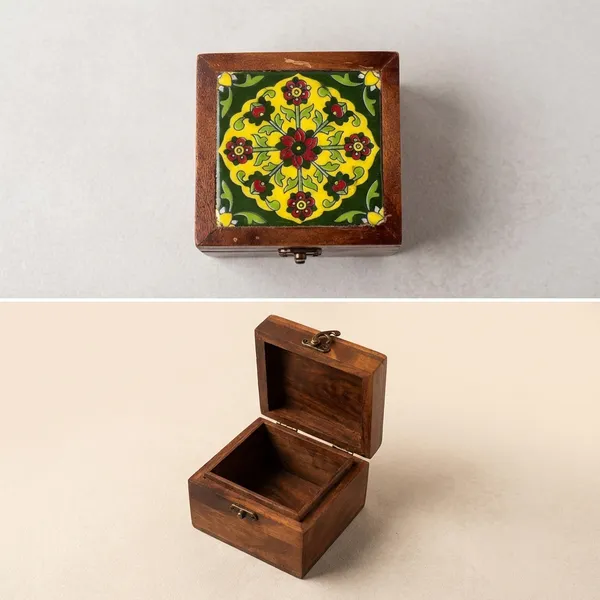Multicolor_Premium_Smriti_Wooden_Blue_Pottery_Heirloom_Box