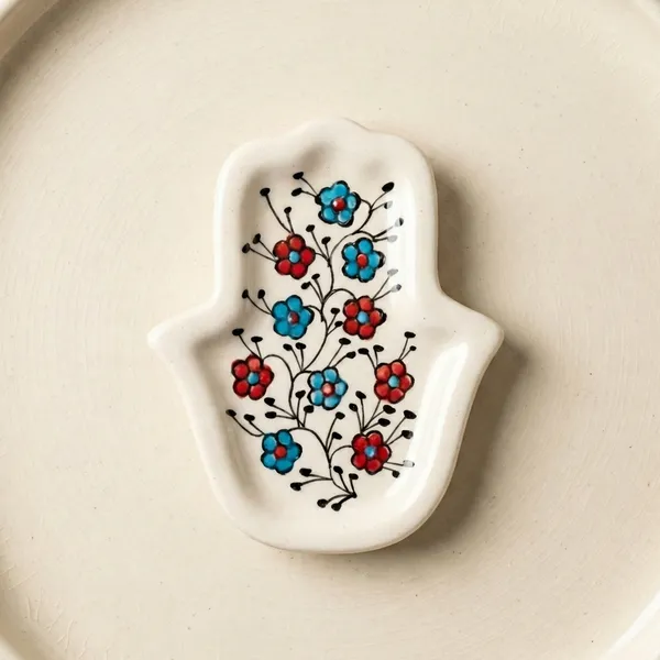 Multicolor_Premium_Hamsa_Blue_Pottery_Multi_Purpose_Small_Plate