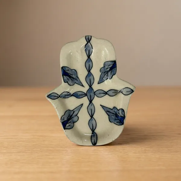Multicolor_Premium_Hamsa_Blue_Pottery_Multi_Purpose_Small_Plate