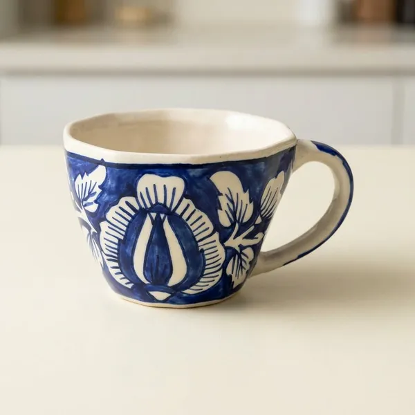 Multicolor_Premium_Neel_Vatika_Handcrafted_Blue_Pottery_Mug_Set_Of_2