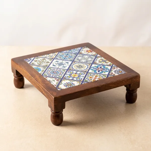 Multicolor_Premium_Vara_Blue_Pottery_Stool_(Large)