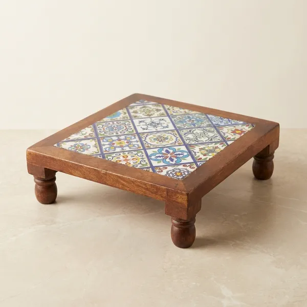 Multicolor_Premium_Vara_Blue_Pottery_Stool_(Large)