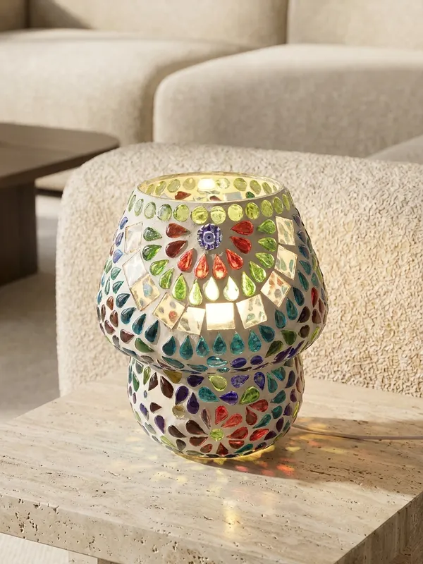 Multicolor_Premium_Mehtab_Mosaic_Glass_Table_Lamp
