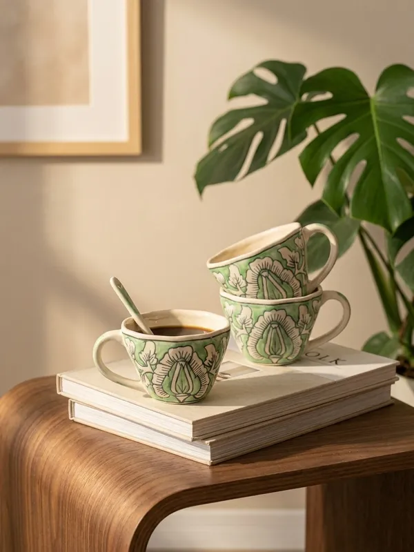 Multicolor_Premium_Verdant_Bloom_Blue_Pottery_Mug_Set_Of_2