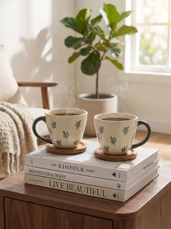 Multicolor_Premium_Botanique_Handcrafted_Blue_Pottery_Mug_Set_Of_2