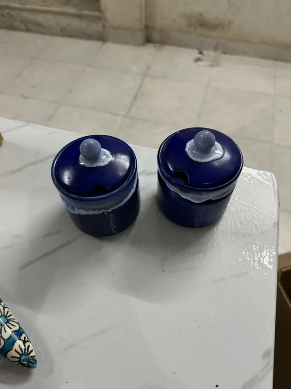 Indigo_And_White_Premium_Urmi_Ceramic_Pickle_Jars_Set_Of_2