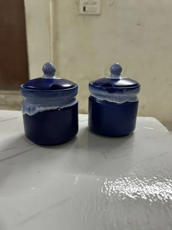 Indigo_And_White_Premium_Urmi_Ceramic_Pickle_Jars_Set_Of_2