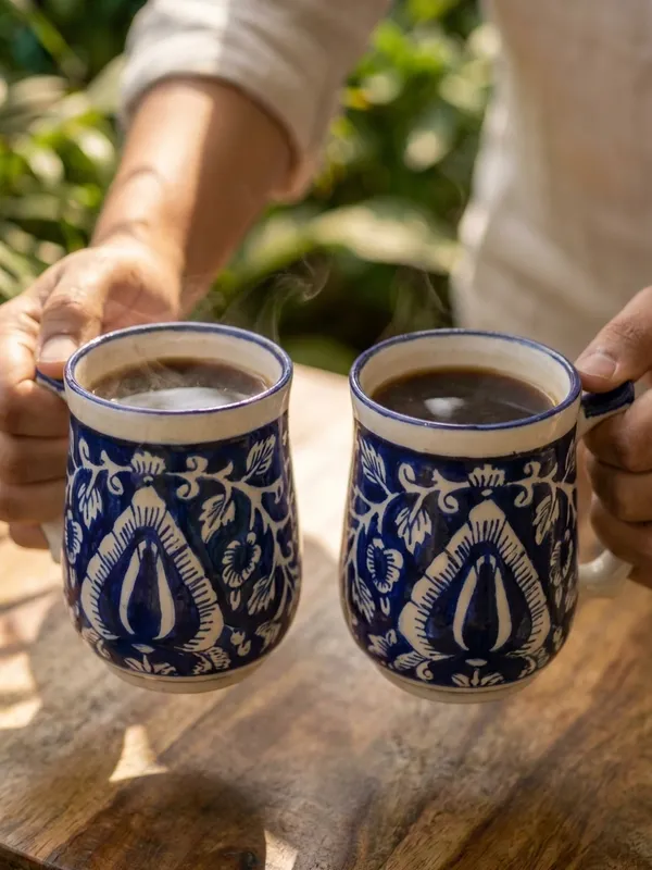 Multicolor_Premium_Neel_Kusum_Blue_Pottery_Mug_Set_Of_2