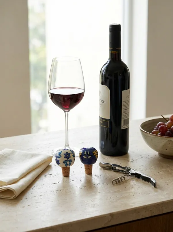 Blue_Pottery_Ceramic_Bottle_Stopper