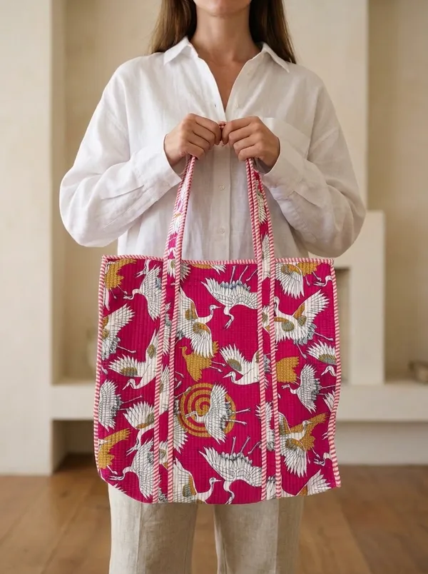 Block_Printed_Quilted_Cotton_Tote_Bag