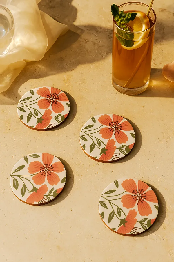 Handpainted_Wooden_Coaster_Set