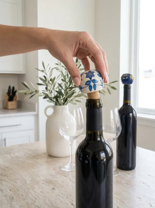 Blue_Pottery_Ceramic_Bottle_Stopper