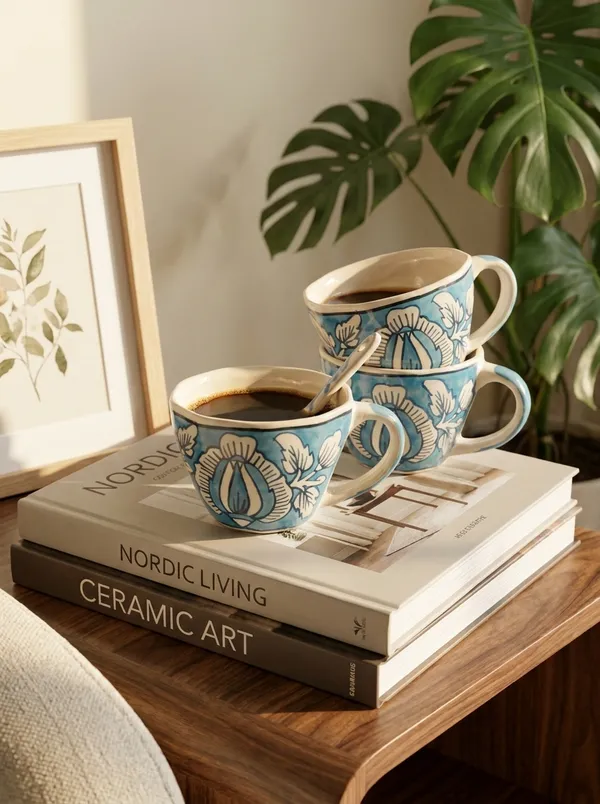 Multicolor_Premium_Neel_Vatika_Handcrafted_Blue_Pottery_Mug_Set_Of_2