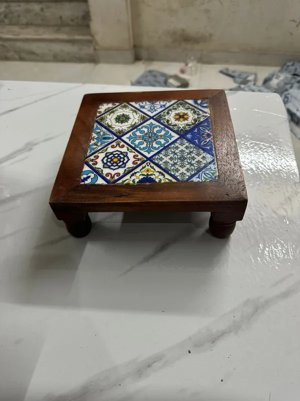 Multicolor_Premium_Aaya_Blue_Pottery_Stool_(Medium)