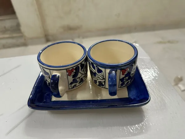 Multicolor_Premium_The_Neel_Pushp_Handcrafted_Ceramic_Tea_Cup_Set_With_Tray_Set_Of_2