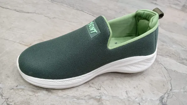 Green_Mesh_And_Synthetic_Shoes_without_laceup_For_Women