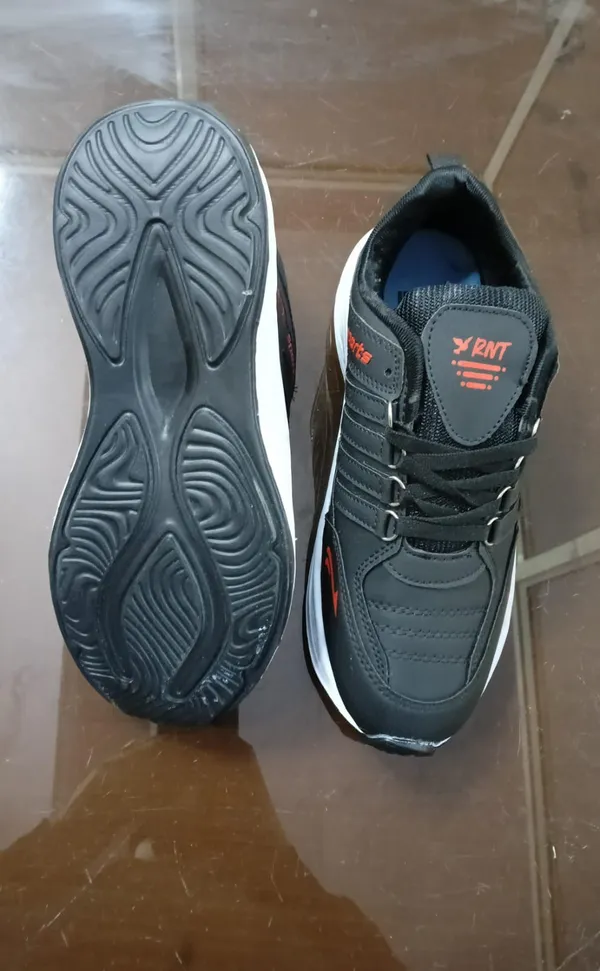 Grey_Mesh_And_Synthetic_Running_Shoes_For_Unisex