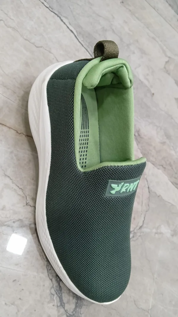 Green_Mesh_And_Synthetic_Shoes_without_laceup_For_Women