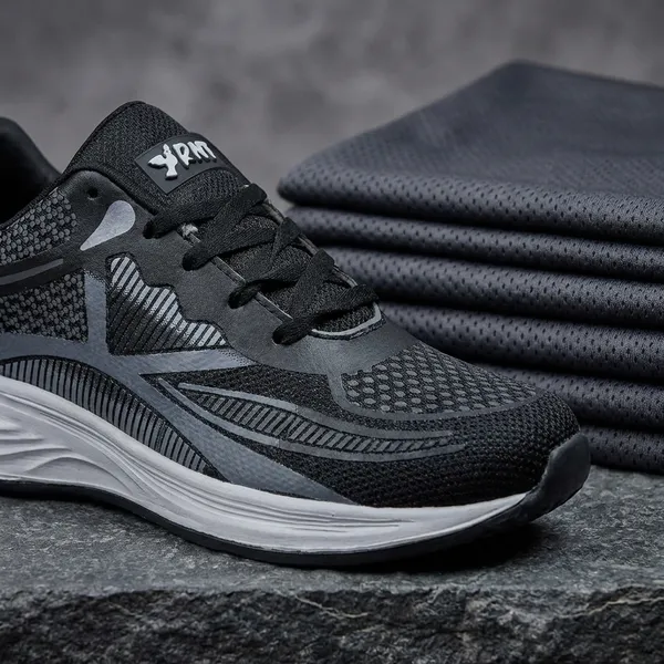 Grey_And_Black_Mesh_And_Synthetic_Formal_Shoes_For_Men_Pack_Of_2