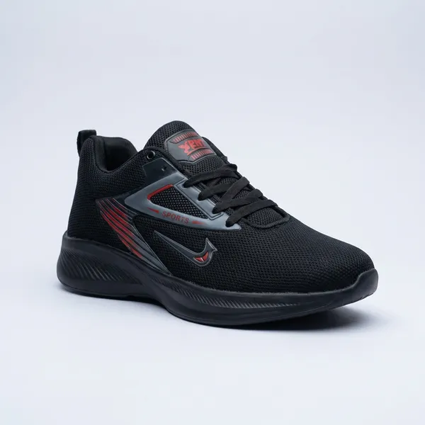 Charcoal_Grey_Mesh_And_Synthetic_Running_Shoes_For_Men