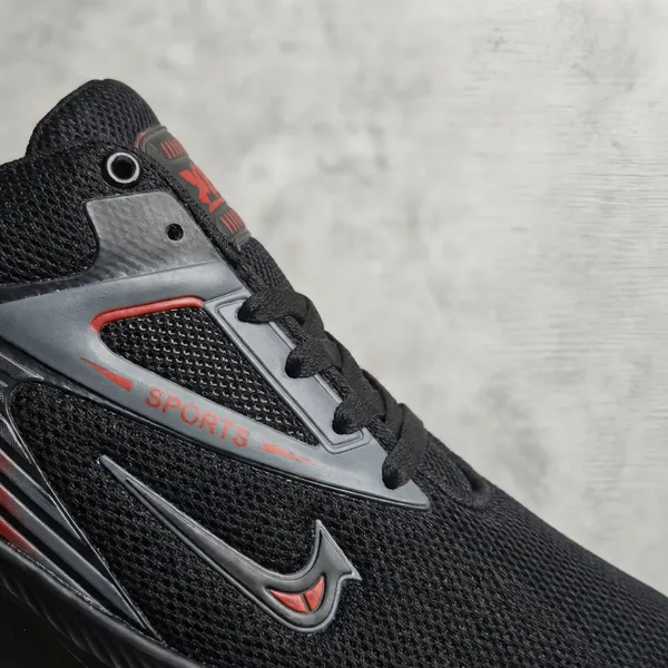 Charcoal_Grey_Mesh_And_Synthetic_Running_Shoes_For_Men