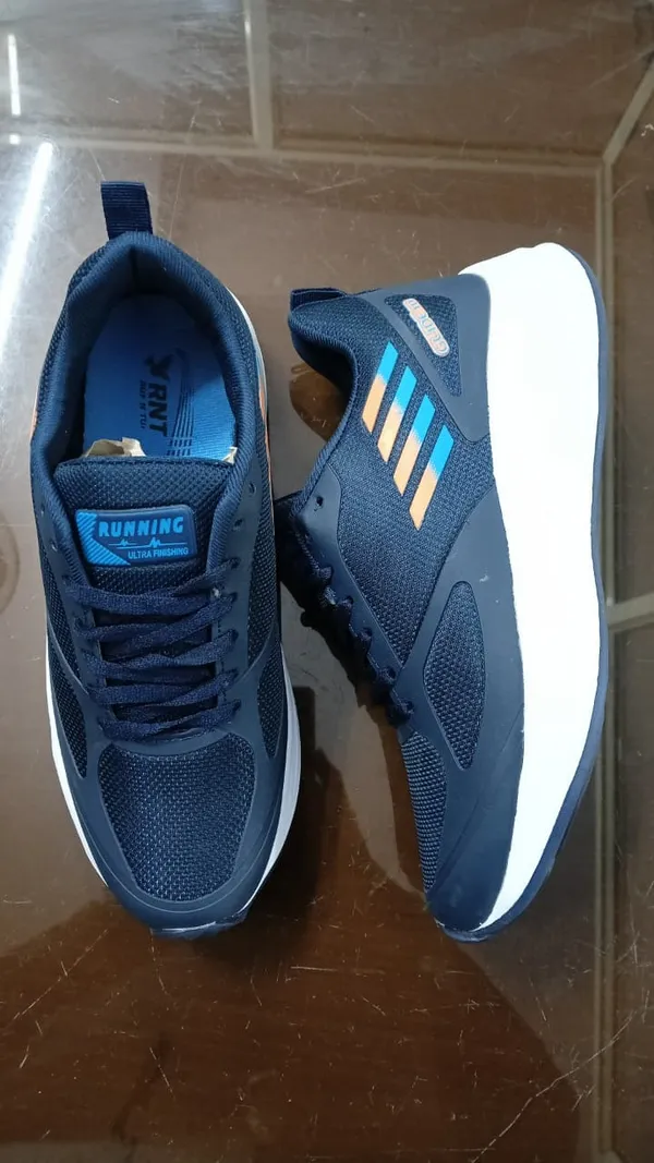 Blue_Mesh_And_Synthetic_Running_Shoes_For_Unisex
