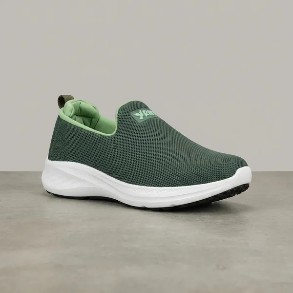 Green_Mesh_And_Synthetic_Shoes_without_laceup_For_Women