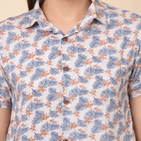 Cream_Rayon_Floral_Printed_Rayon_Casual_Shirt_For_Women