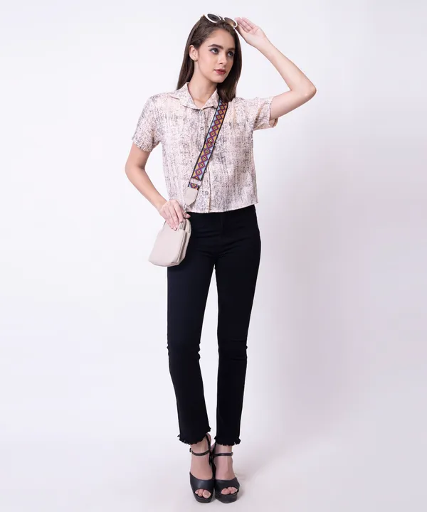 Peach_Cotton_Abstract_Printed_Cotton_Peach_Casual_Shirt_For_Women