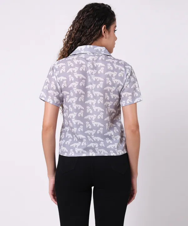 Grey_Cotton_Slub_Kitty_Printed_Regular_Fit_Casual_Shirt_For_Women