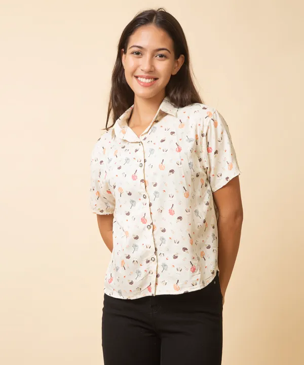 Cream_Rayon_Botanical_Printed_Rayon_Casual_Shirt_For_Women