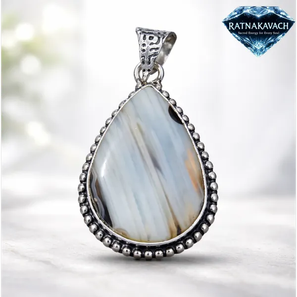 Light_Blue_Natural_Lace_Agate_Stone_Pendant_For_Unisex