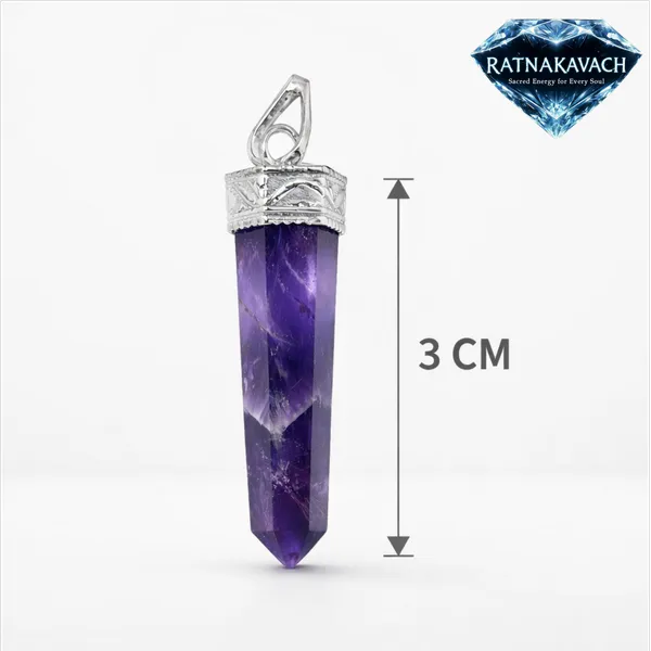 Purple_Natural_Amethyst_Stone_With_Metal_Cap_Pencil_Pendant_For_Unisex