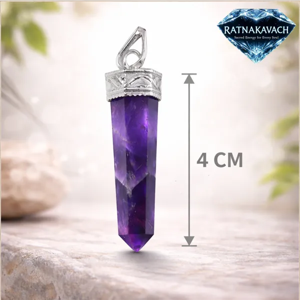 Purple_Natural_Amethyst_Stone_With_Metal_Cap_Pencil_Pendant_For_Unisex