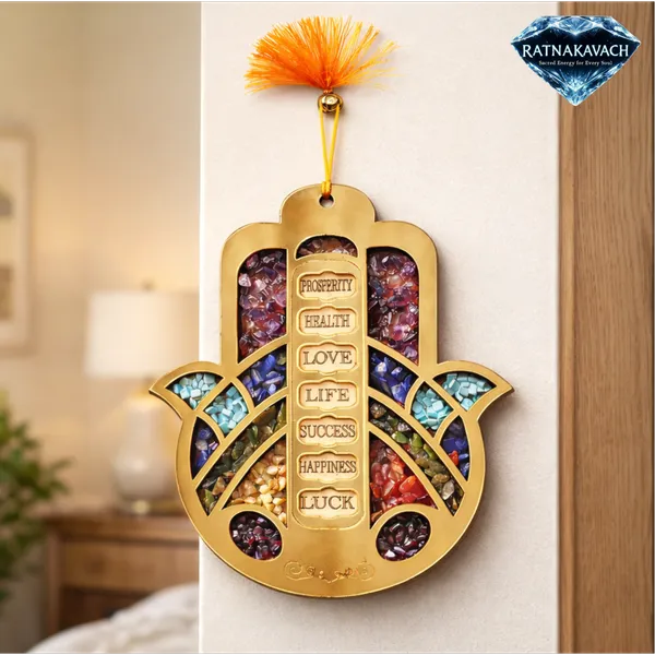 Golden_Alloy_Metal_Punch_Design_With_Thread_Hanger_For_Unisex