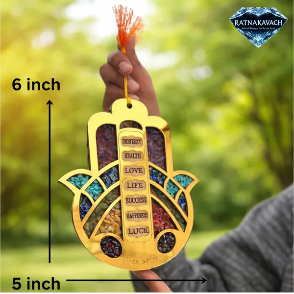 Golden_Alloy_Metal_Punch_Design_With_Thread_Hanger_For_Unisex