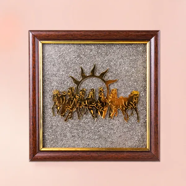 Golden_Metallic_Natural_Pyrite_Stones_In_Frame_For_Unisex