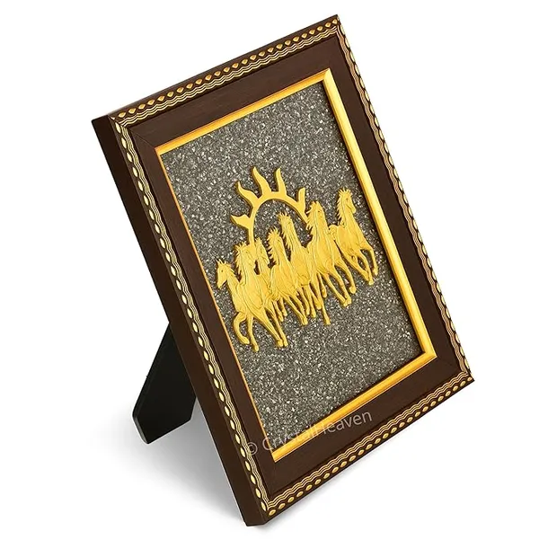 Golden_Metallic_Natural_Pyrite_Stones_In_Frame_For_Unisex