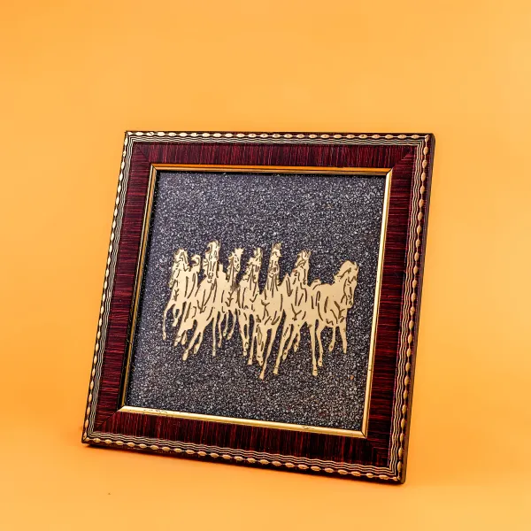 Golden_Metallic_Natural_Pyrite_Stones_In_Frame_For_Unisex