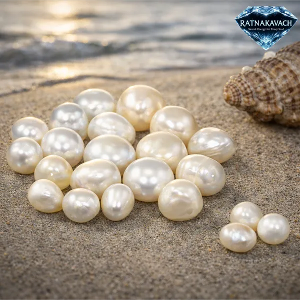 Off_White_Natural_Pearl_(Calcium_Carbonate_From_Oyster)_Gem_Pearl_For_Unisex