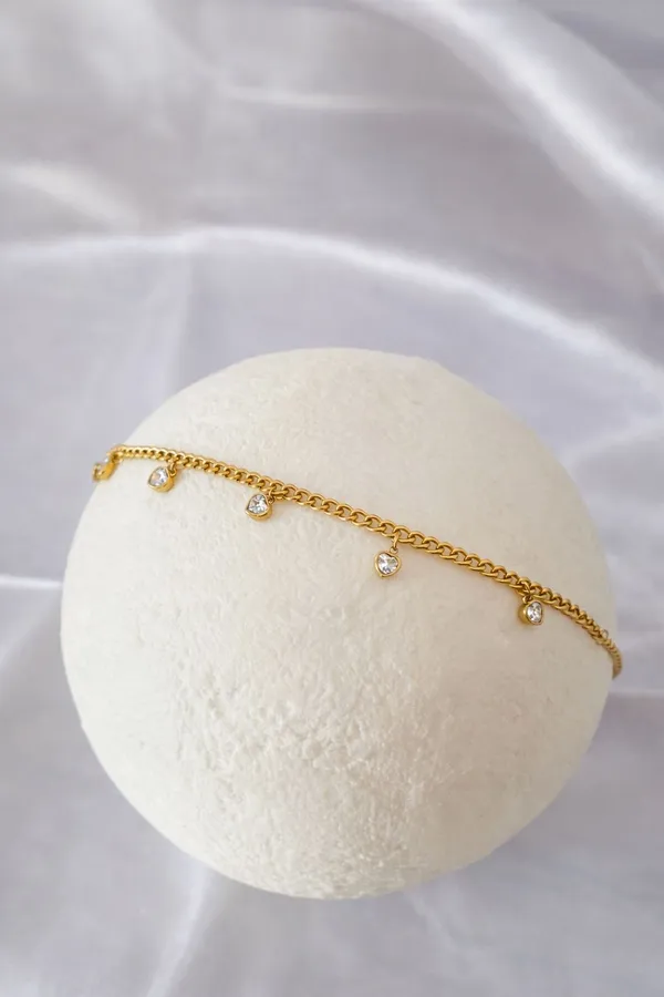 Gold_And_White_Luna_Drop_Bracelet_For_Women